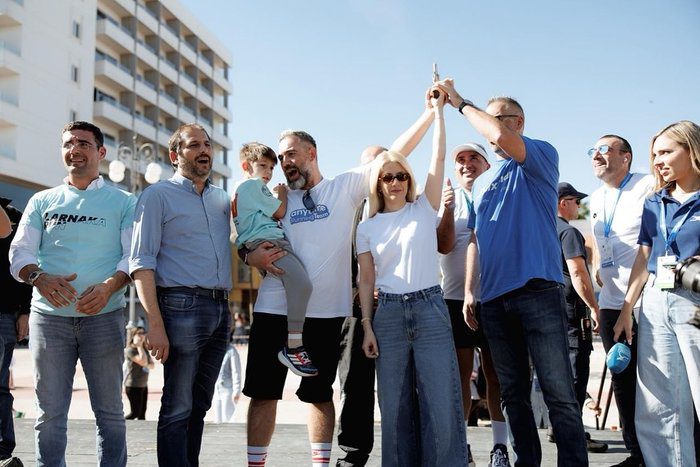 στιγμιότυπο Οι νικητές ζωής του Μαραθώνιου Λάρνακας Με ρεκόρ 13 χιλιάδων δρομέων