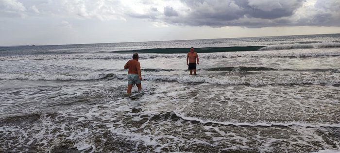 photo WINTER SWIMMERS CLUB Brave swimmers the lucky one